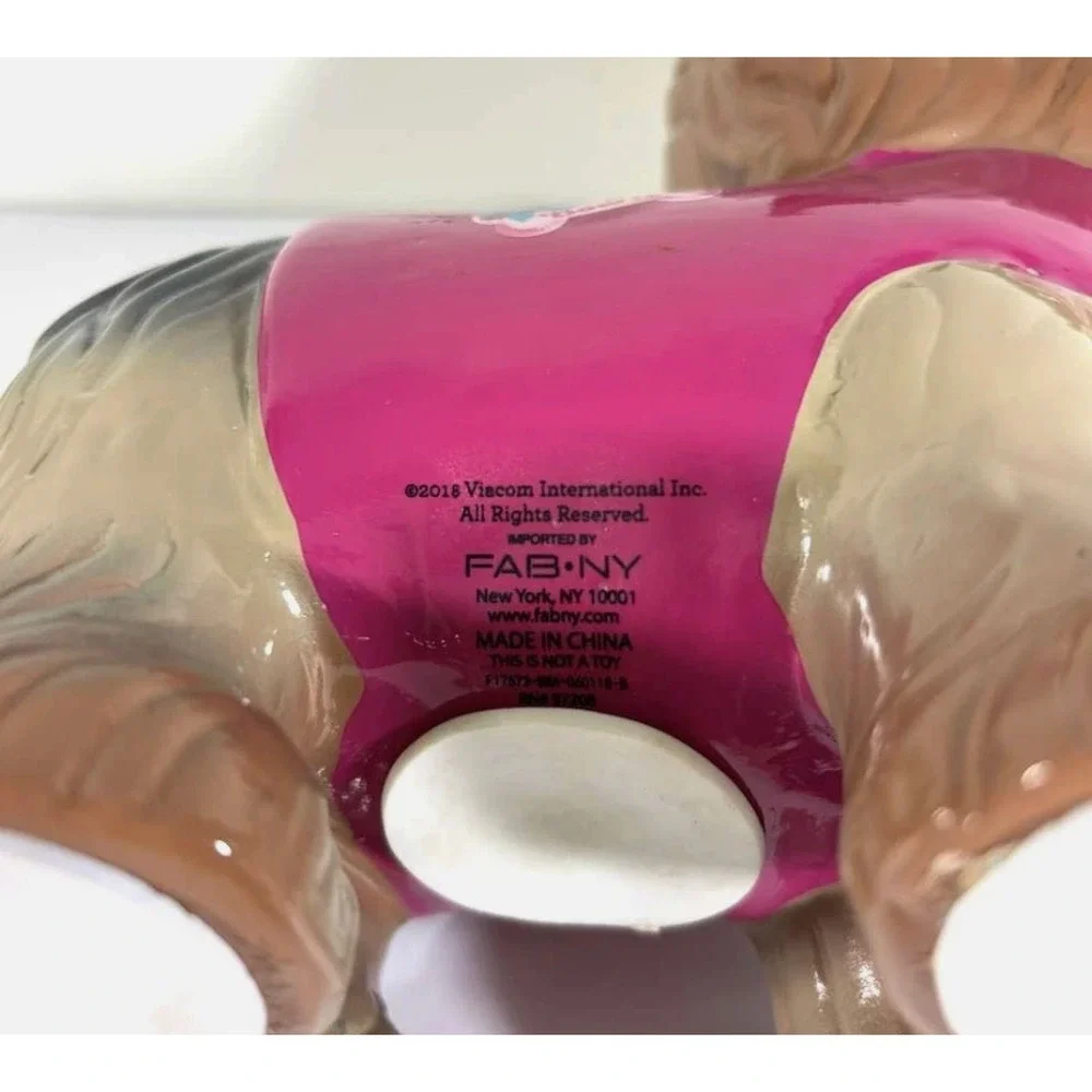JoJo Siwa BOW-BOW Yorkie DOG Puppy Piggy Coin CERAMIC BANK 9